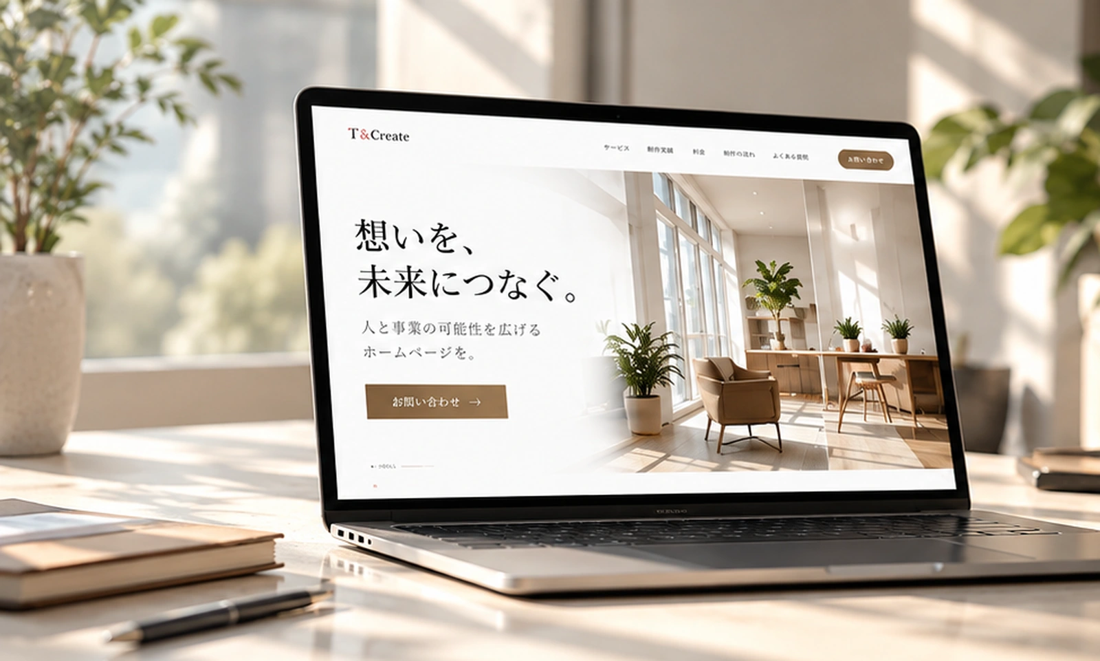 HP制作の制作イメージ